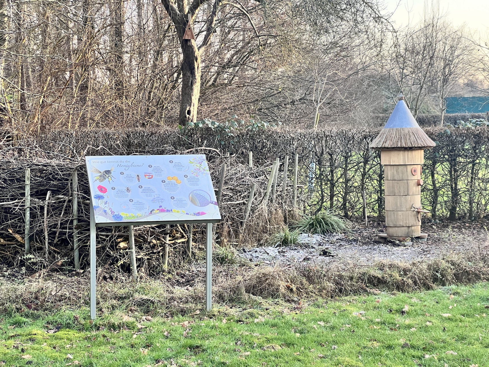 Eröffnung des Bienenlehrpfads